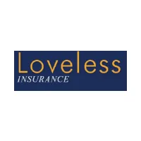 Company logo for "loveless insurance.