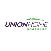 Union home mortgage logo with a stylized roofline above the text.